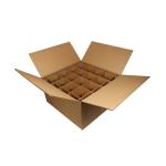 44x29,5x13 cm Çift Oluklu Seperatörlü Bardak Kolisi Testliner