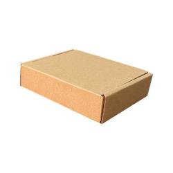 12x10x3 cm Hazır Kraft Kutu Amerikan Kilit
