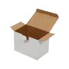 15x10x11 cm Kutu Amerikan Kilit Beyaz