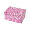 15,5x11x7,5 cm Kutu Pembe Alış Veriş Desenli