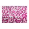 15,5x11x7,5 cm Kutu Pembe Alış Veriş Desenli