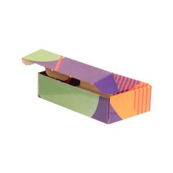 18x10x4,5 cm Desenli Kutu Yeşil Lacivert Yeşil