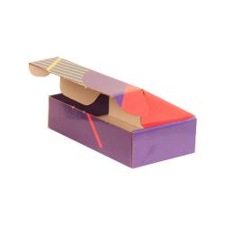 18x10x4,5 cm Desenli Kutu Lacivert Bordo Yeşil