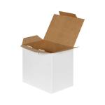 22x15x20 cm Hazır Beyaz Kutu