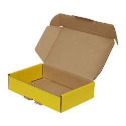 24x16,5x6 cm Hazır Kilitli Kutu Sarı