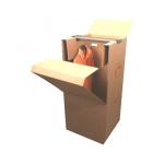 55x55x95 cm Çift Oluklu Kraft Askılı Elbise Kolisi