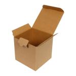 9x9x11 cm Kraft Karton Kutu Tek Oluklu