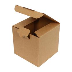 9x9x11 cm Kraft Karton Kutu Tek Oluklu