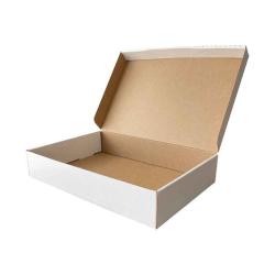 32x22x6 cm Beyaz Karton Kutu