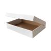 32x22x6 cm Beyaz Karton Kutu