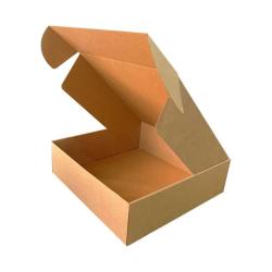 35x22x12 cm Kraft Karton Kutu Kilitli