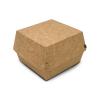 Hamburger Kutusu 130x130x90 mm Baskısız Kraft Karton 1000 Adet