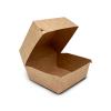 Hamburger Kutusu 150x150x90 mm Baskısız Kraft Karton 1000 Adet