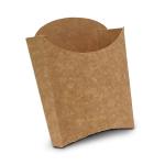 Orta Boy Kızarmış Patates Kutusu 76x31x130 mm Kraft Karton Baskısız 1000 Adet