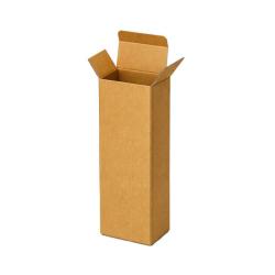 5,3x5,3x23,5 cm Karton Kutu Kraft Amerikan Kilit