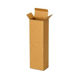 5,4x5,4x24,3 cm Karton Kutu Kraft Amerikan Kilit