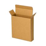 22x2x25,6 cm Karton Kutu Kraft Amerikan Kilit