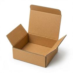 Karton Kutu 15x15x6 cm Kraft Amerikan Kilit