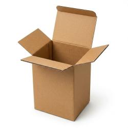 15,5x15,5x22,5 cm Karton Kutu Kraft Amerikan Kilit